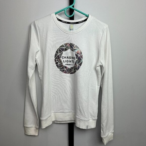 EUC - Adidas Neo - Chasing Lights Sweatshirt - Size L - Picture 1 of 7